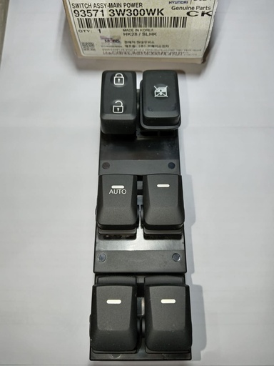 [935713W300WK] SWITCH ASSY-POWER WINDOW,MAIN